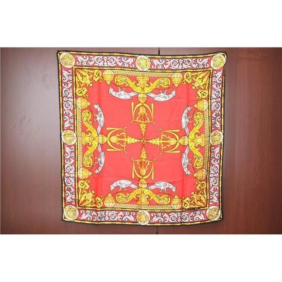 Auth Christian Dior Scarf Bird Motif #76130C11B - Picture 13 of 15